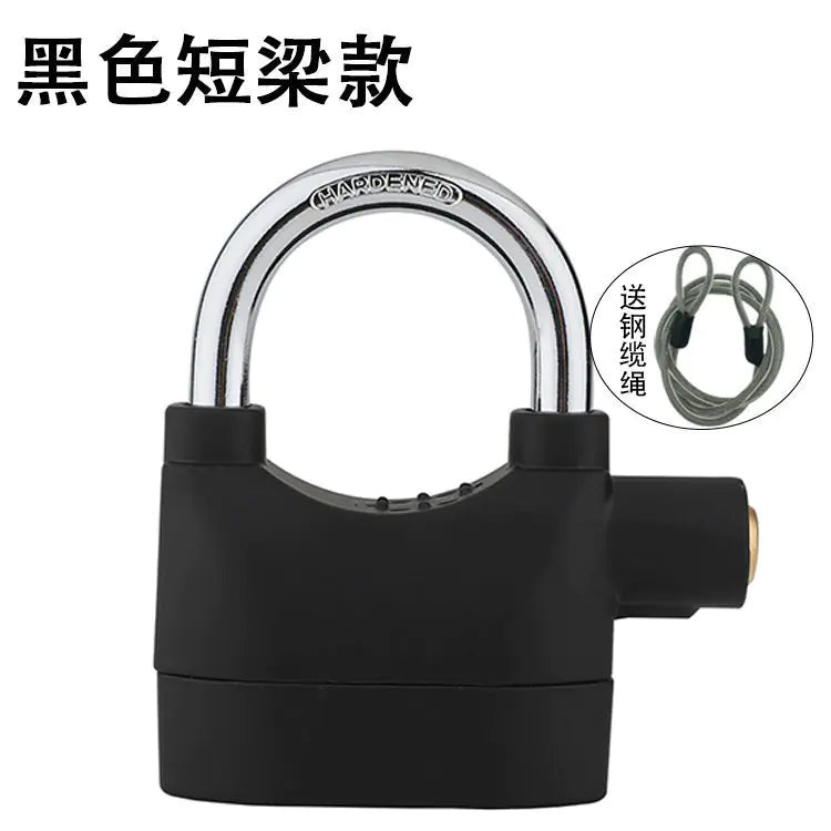 Smart Alarm Padlock with Zinc Alloy and Copper Core