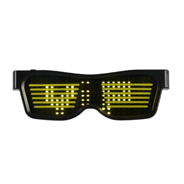 Bluetooth LED Glasses with DIY Animation Editing