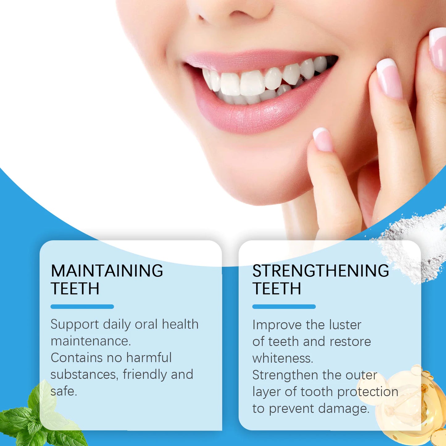 Natural Teeth Cleaning Powder