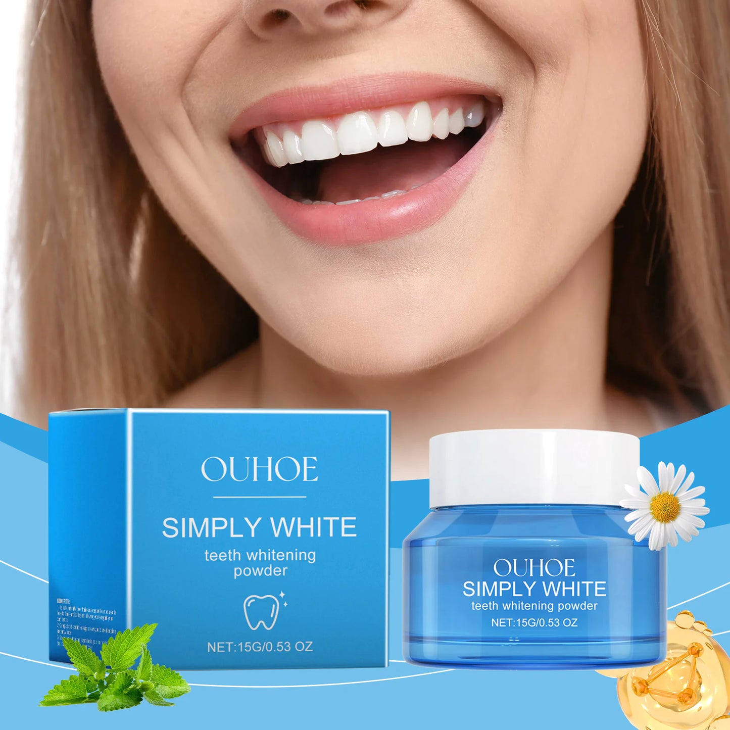Natural Teeth Cleaning Powder