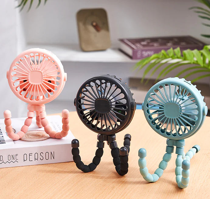 Portable USB Rechargeable Mini Handheld Fan