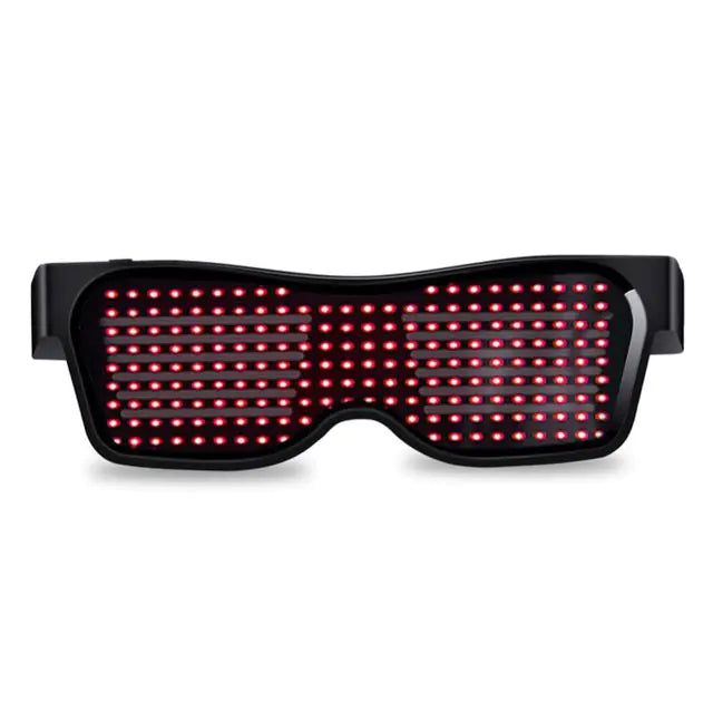 Bluetooth LED Glasses with DIY Animation Editing