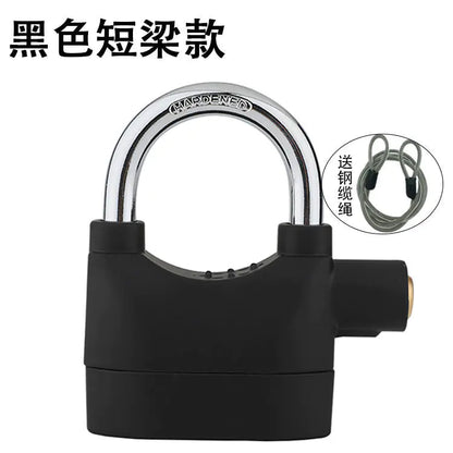 Smart Alarm Padlock with Zinc Alloy and Copper Core