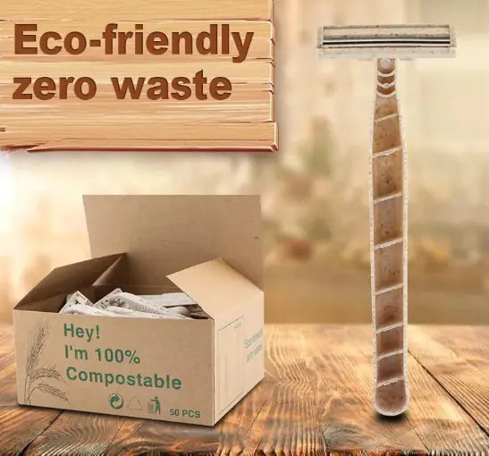 Biodegradable Two-layer Blade Razor