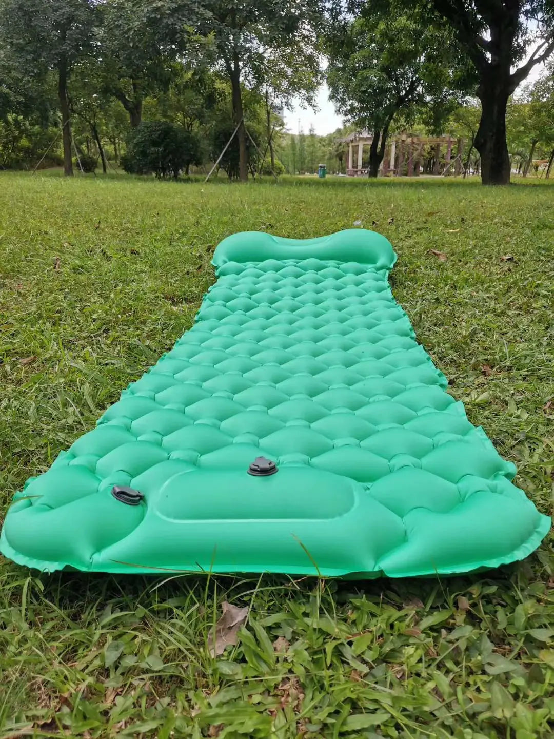 Portable Inflatable Camping Pad for Outdoor Use