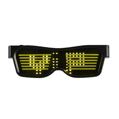 Bluetooth LED Glasses with DIY Animation Editing