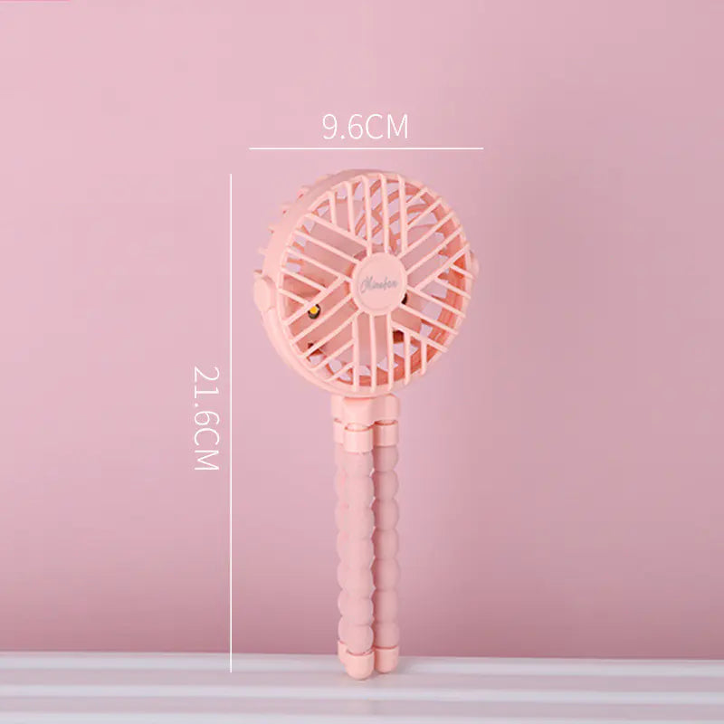 Portable USB Rechargeable Mini Handheld Fan
