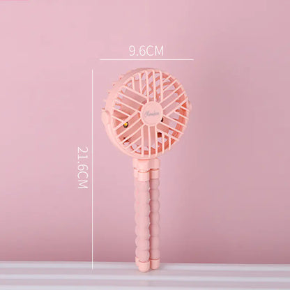 Portable USB Rechargeable Mini Handheld Fan