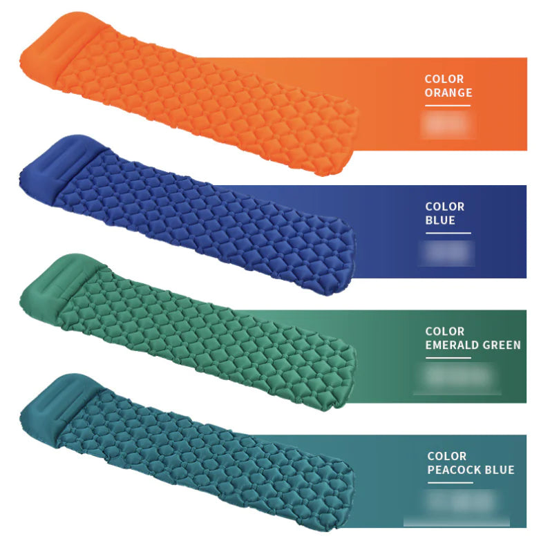 Portable Inflatable Camping Pad for Outdoor Use