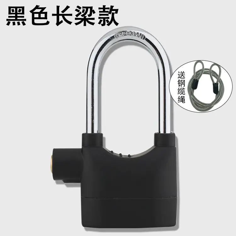 Smart Alarm Padlock with Zinc Alloy and Copper Core