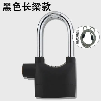 Smart Alarm Padlock with Zinc Alloy and Copper Core