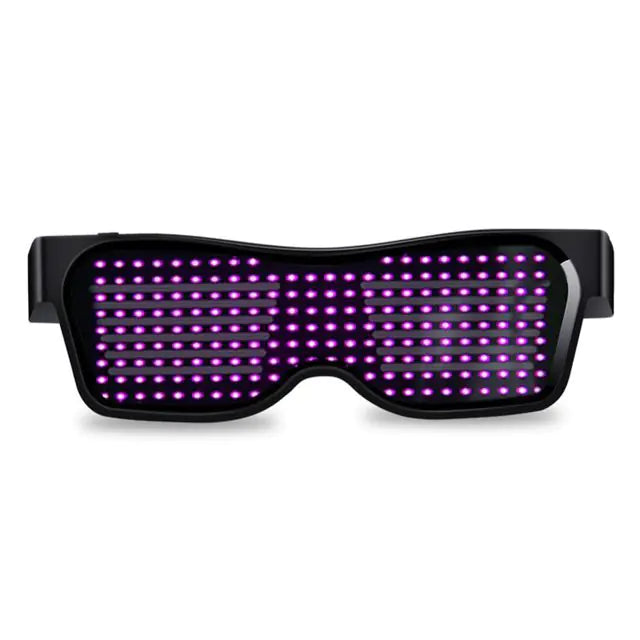Bluetooth LED Glasses with DIY Animation Editing